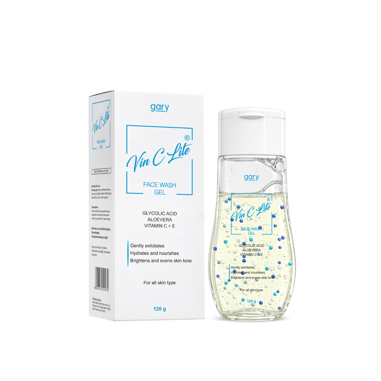 Vin C Lite Facewash Gel